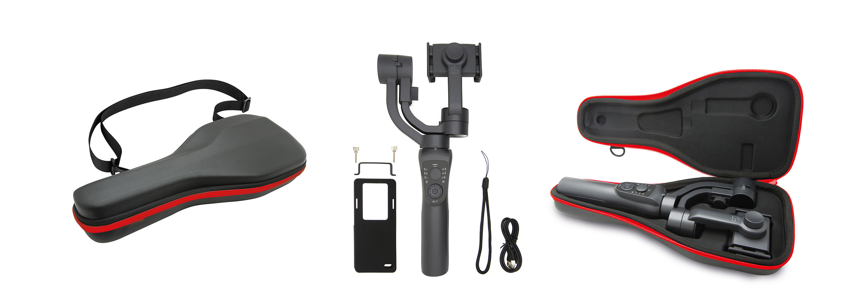 GoXtreme Dual Gimbal GX1 Hardcase Included