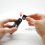 GoXtreme Bike mount T tip + 1/4"