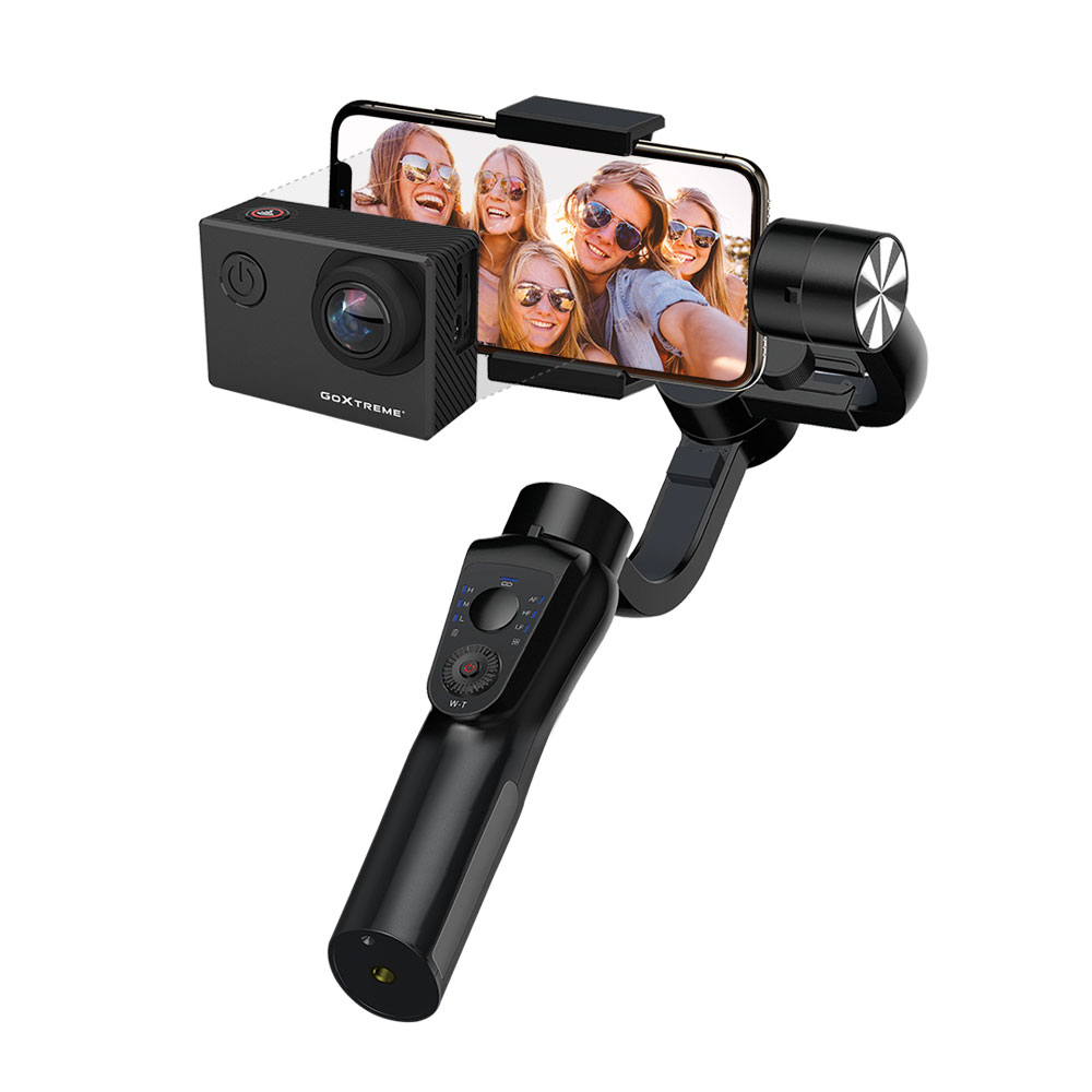 GoXtreme Dual Gimbal GX1 for smartphones and action cams