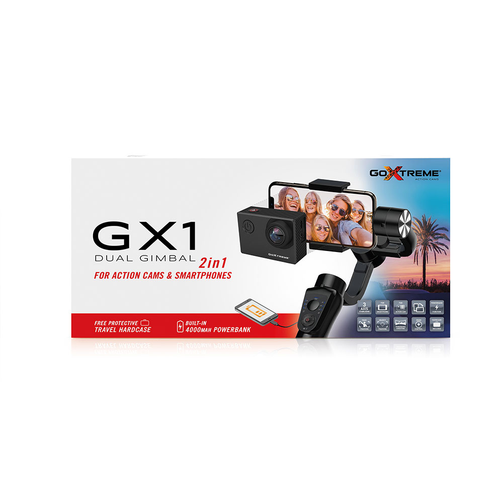 GoXtreme Dual Gimbal GX1 Packaging