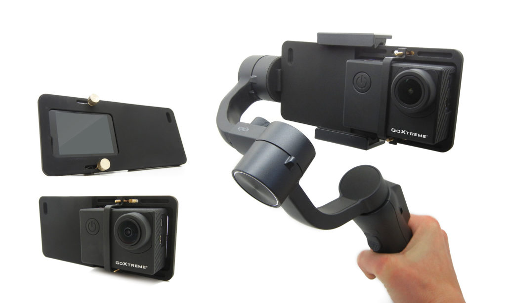 GoXtreme Dual Gimbal GX1 Action Cam Adapter