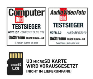 GoXtreme Black Hawk+ 4K Testsieger