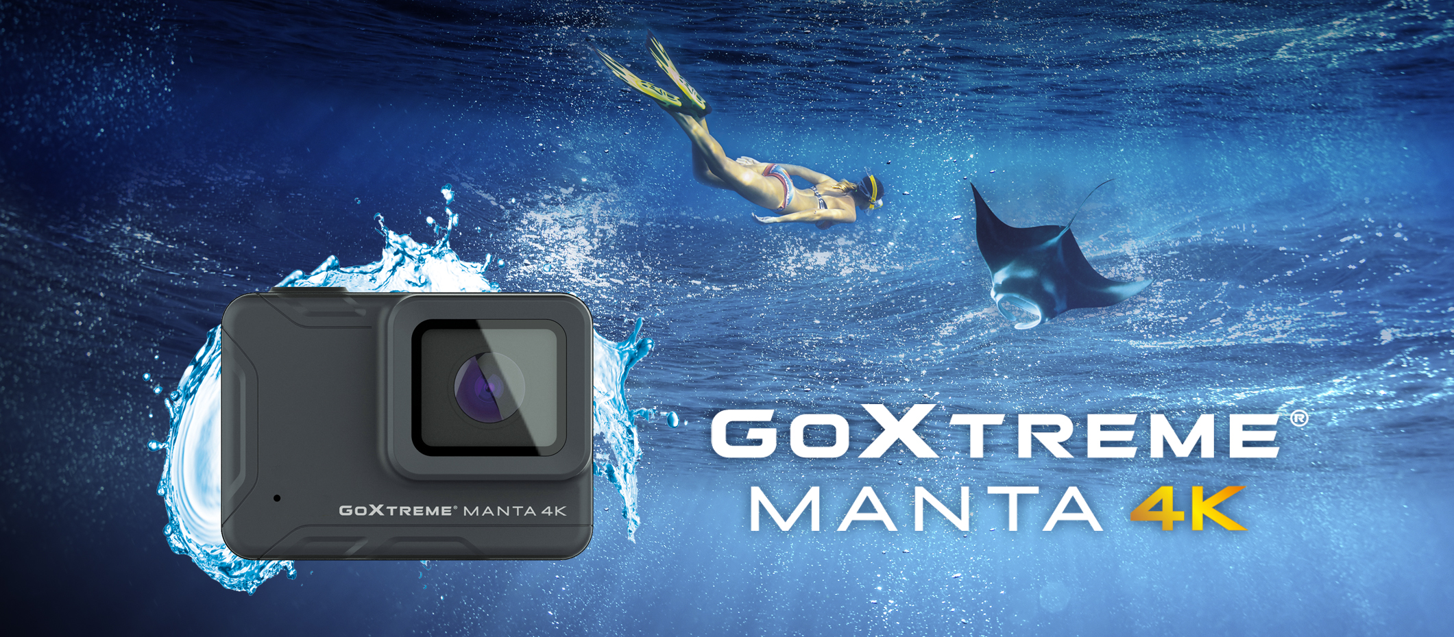 GoXtreme Manta 4K Banner