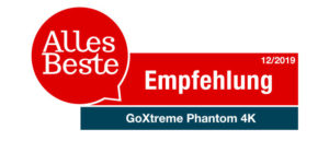 GoXtreme Phantom 4K Test Label