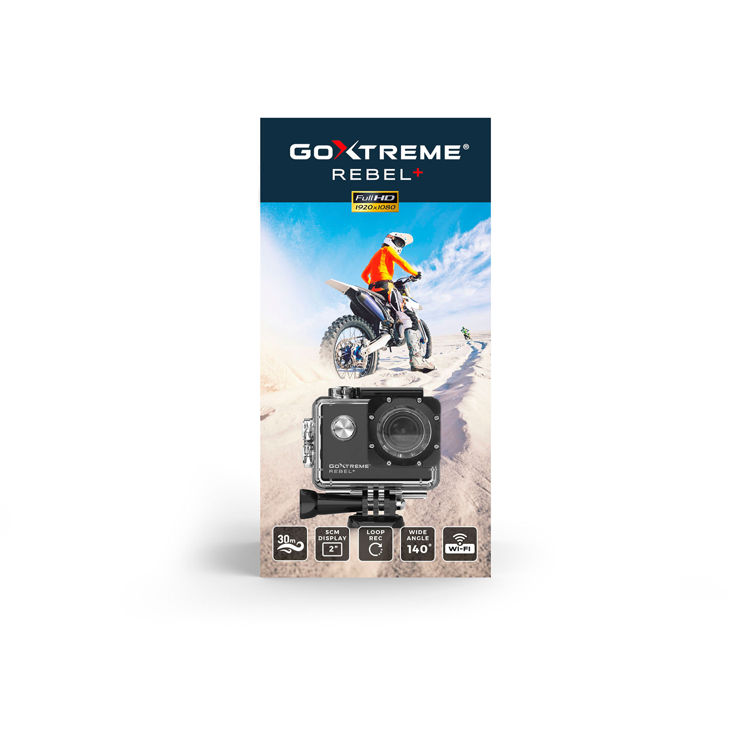 GoXtreme Rebel+ Packaging